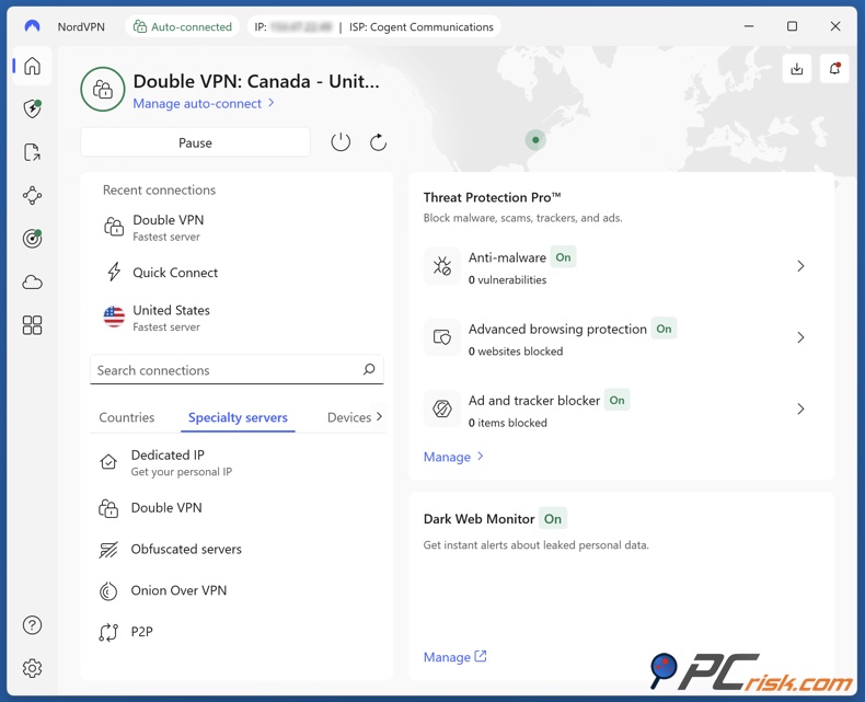 NordVPN Duplo VPN