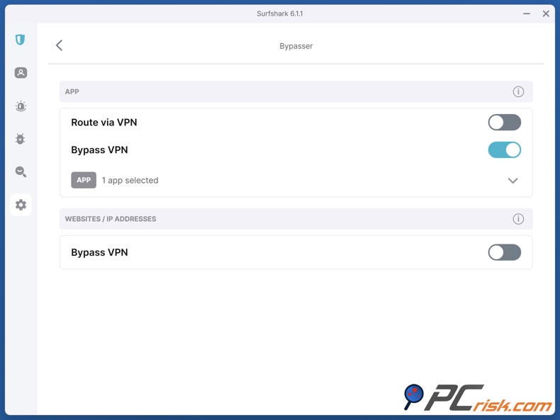 Surfshark VPN Contornador