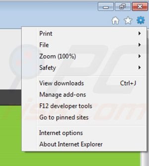 Remover Anúncios por Sense do Internet Explorer passo 1