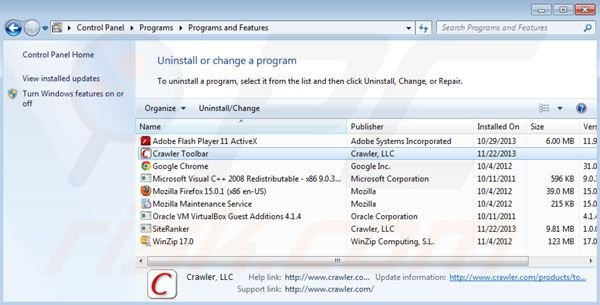 desinstalar crawler.com