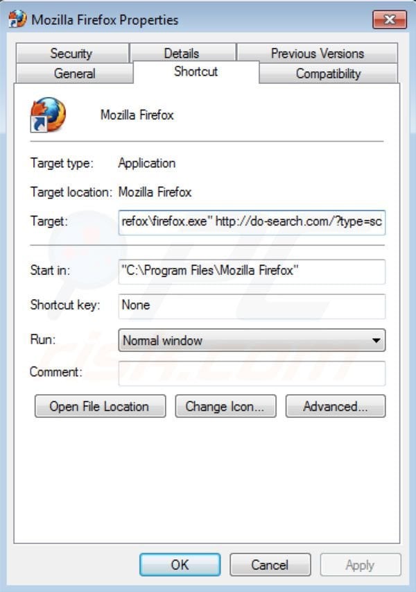 Remover Do-search.com do Mozilla FireFox