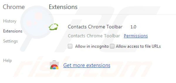 Remover Dogpile das extensões do Google Chrome