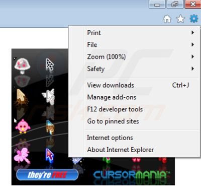 Remover You-Bar do Internet Explorer passo 1