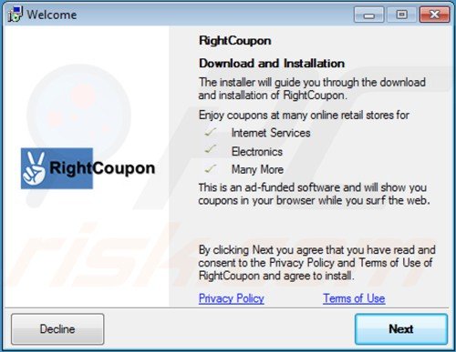 Instalador de Right Coupon