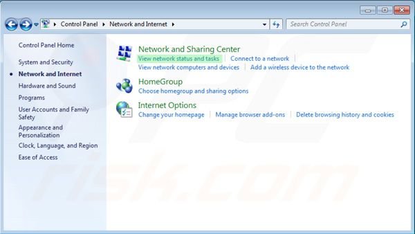 Restaurar configurações DNS passo 3