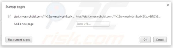 Remover start.mysearchdial.com da página inicial do Google Chrome