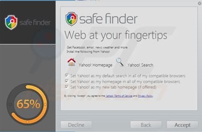 instalador do sequestrador de navegador isearch.safefinder.net isearch.safefinder.net