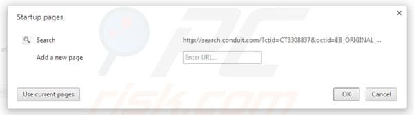 Remover Search Protect por Conduit da página inicial do Google Chrome
