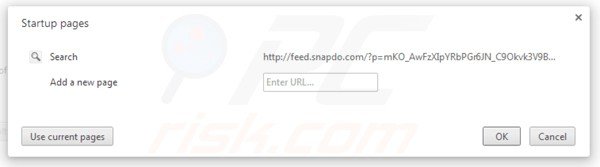 Remova shopping helper smartbar da página inicial do Google Chrome