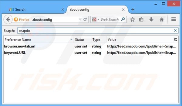 Remova o redirecionamento browse-search.com do motor de busca padrão do Mozilla Firefox