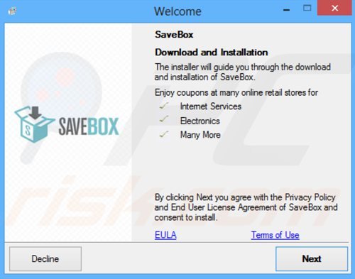 instalador adware savebox