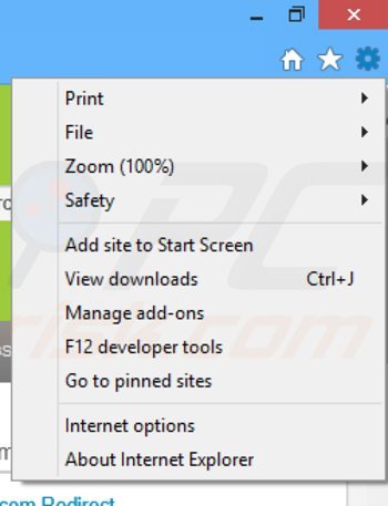 Remova SavePass do Internet Explorer passo 1