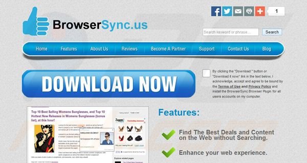 Adware BrowserSync