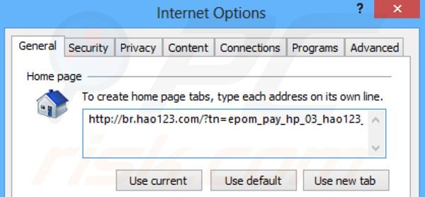 Remova Hao123.com da página inicial do Internet Explorer