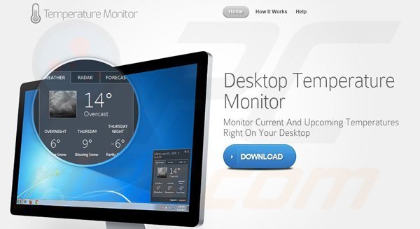Adware Desktop Temperature Monitor