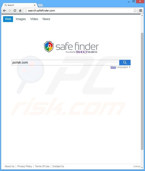 sequestrador de navegador search.safefinder.com