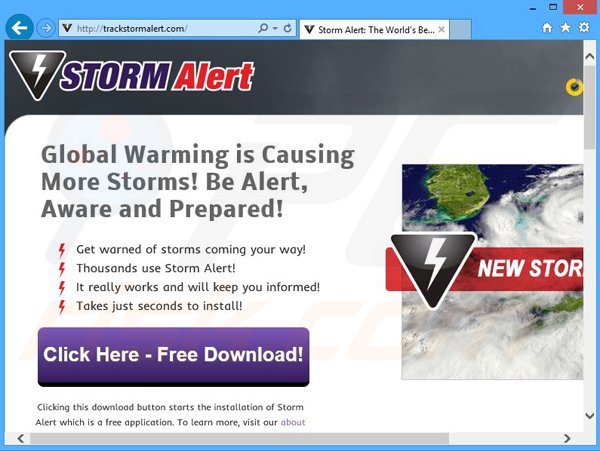 Adware Storm Alert