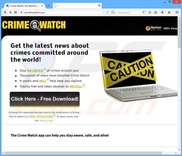 Adware Crime Watch