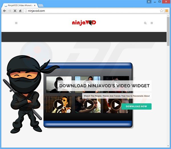 Adware NinjaVOD