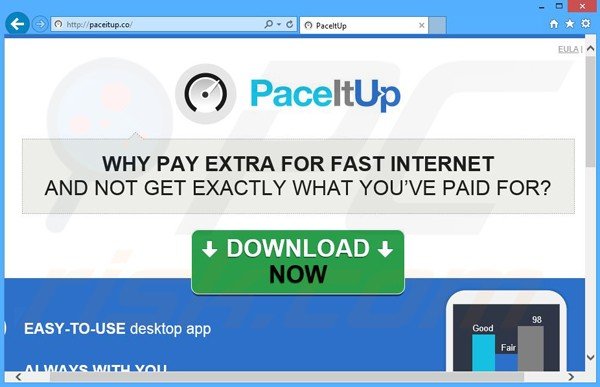 Adware PaceItUp 