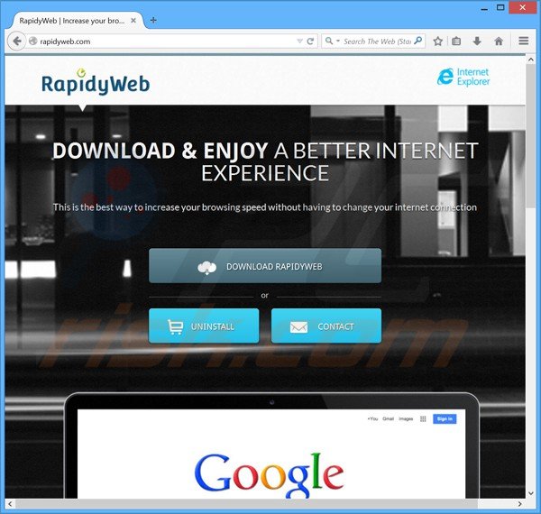 adware rapidywebie