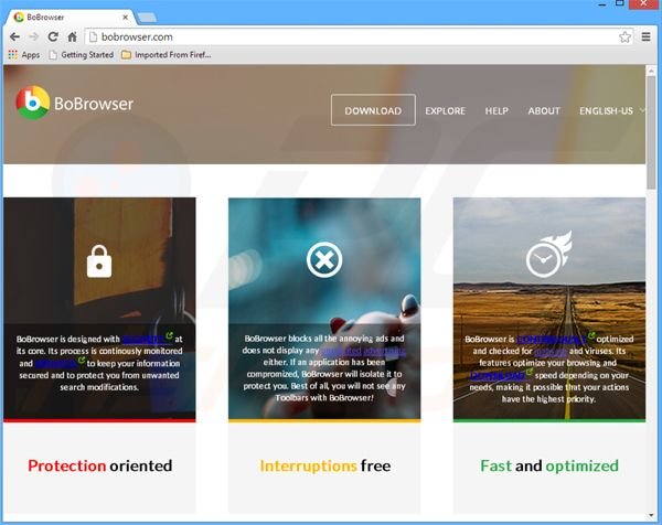 Adware BoBrowser