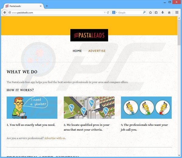 adware pastaleads