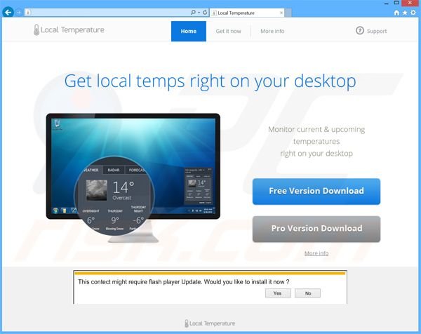 Adware Local Temperature