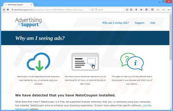 Adware NetoCoupon 