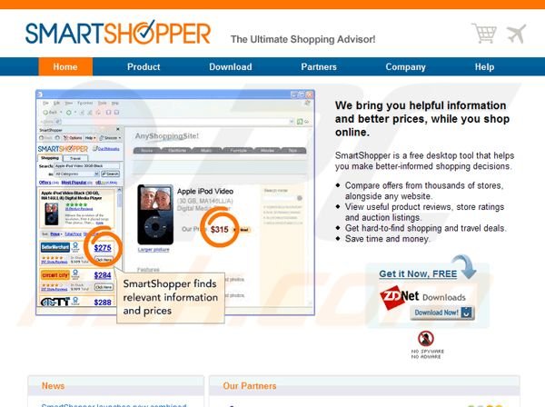 Adware SmartShopper