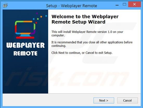 Instalador Webplayer