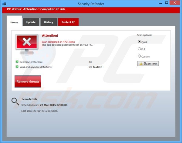  programa antivirus falso security defender