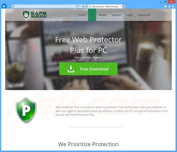 adware Web Protector 
