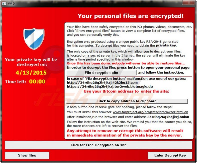 ransomware alpha crypt