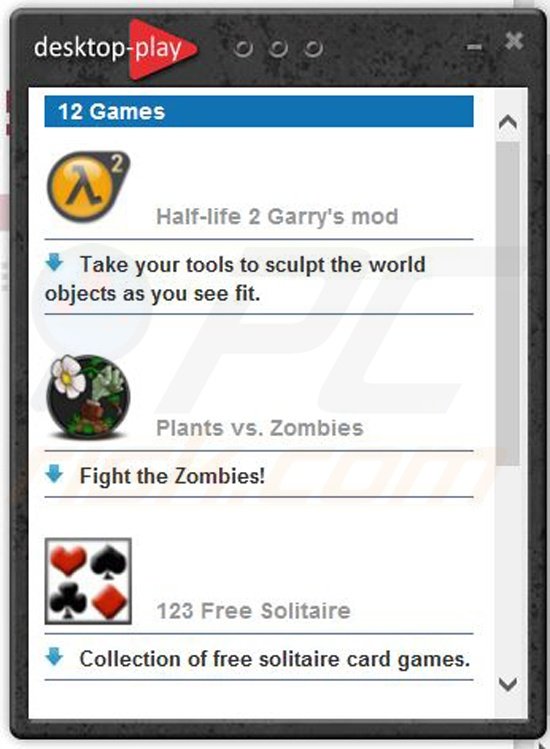 App Desktop-play