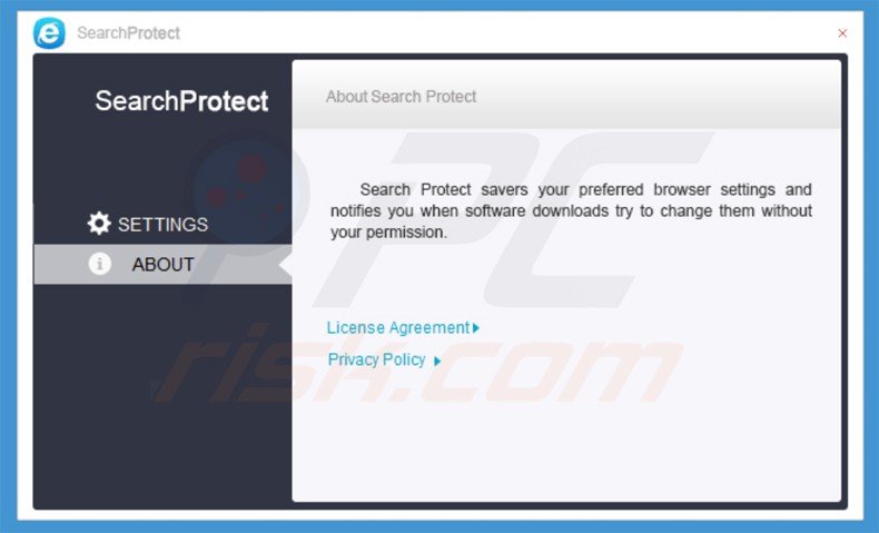 xtab - aplicação searchprotect