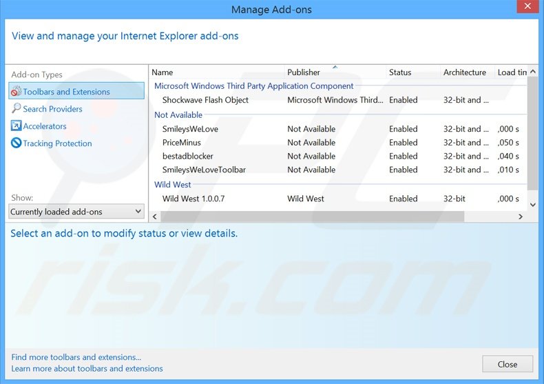  Removendo os anúncios ControlThis do Internet Explorer passo 2