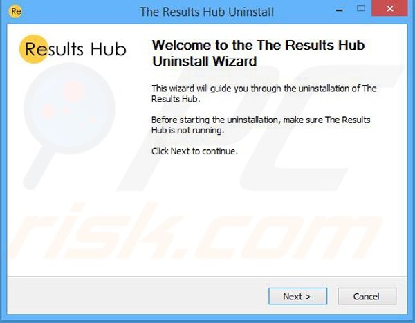 Instalador do adware Resuls Hub
