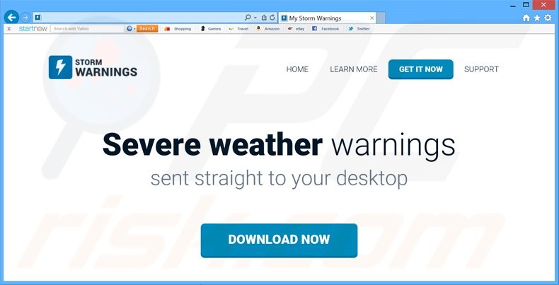 Adware Storm Warnings