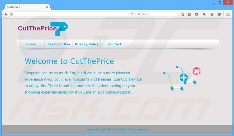 Adware CutThePrice