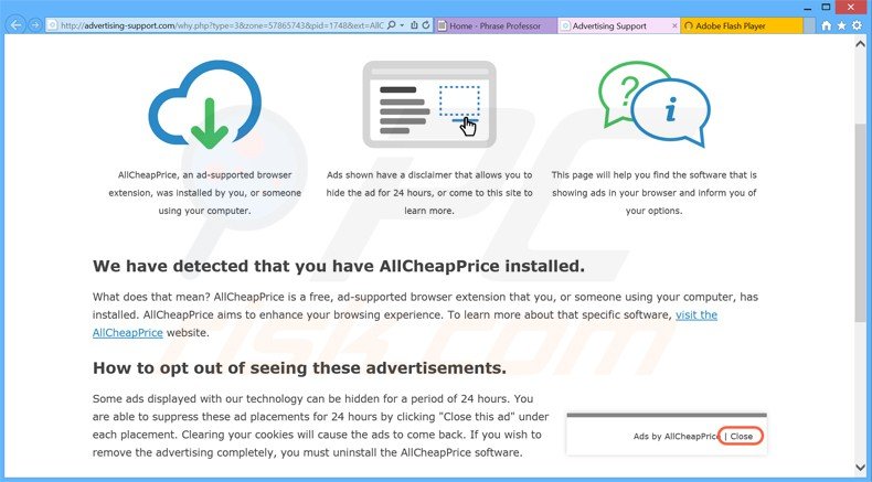 adware allcheapprice