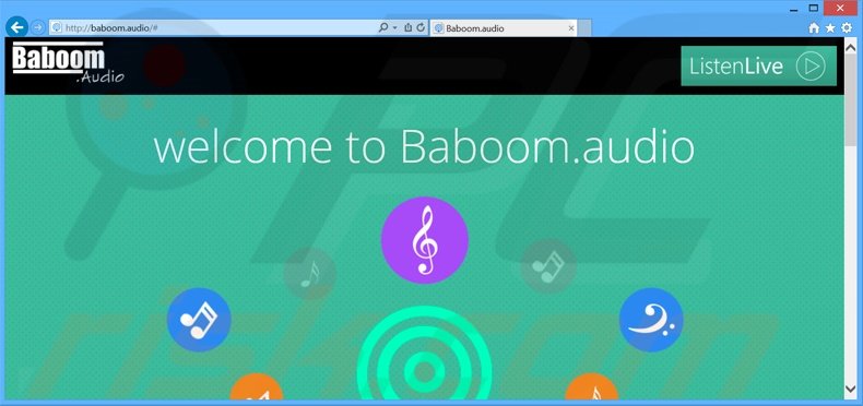 Website oficial de baboom.audio