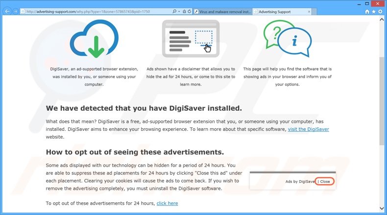 Adware DigiSaver