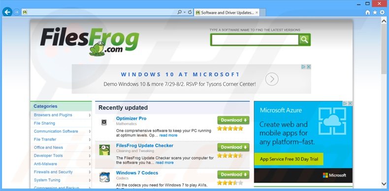 Adware FilesFrog