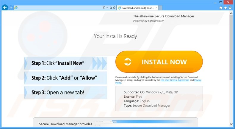 Website Oficial de Secure Download Manager