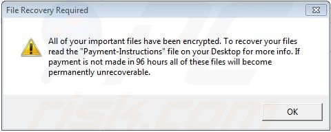 ORX-Locker claims about ecrypted files