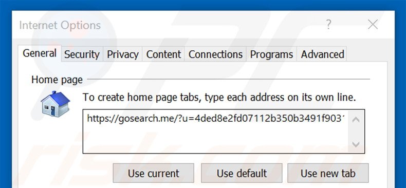 Removendo a página inicial search.bitcro.com do Internet Explorer