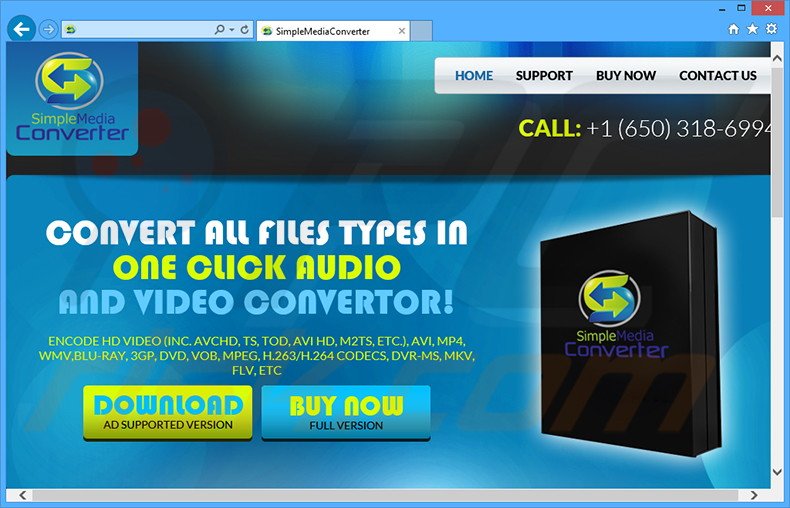 Adware Simple Media Converter 