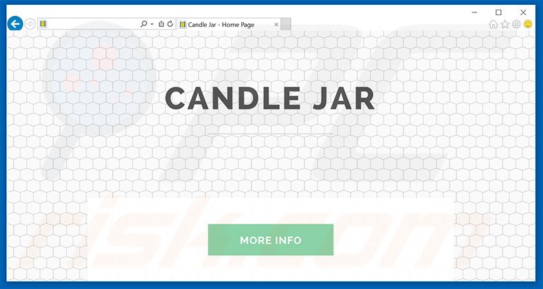 Adware Candle Jar