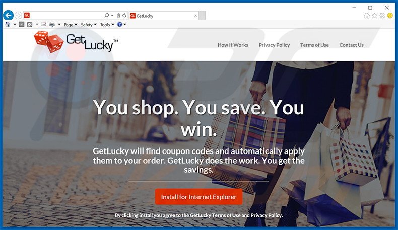 Adware GetLucky